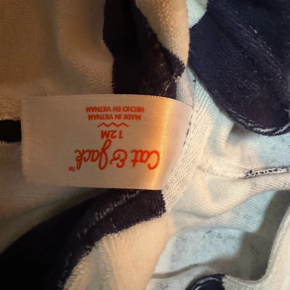 Baby hoodie and pompom beanie 12 months - Picture 3 of 4